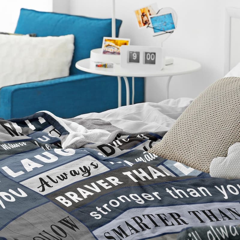 Brother Blanket from Sister - Ultra Soft Plush Throw Gift