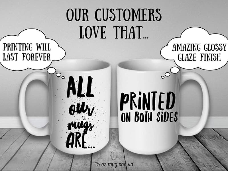Funny Brother Mug - White Ceramic Coffee Cup for Siblings