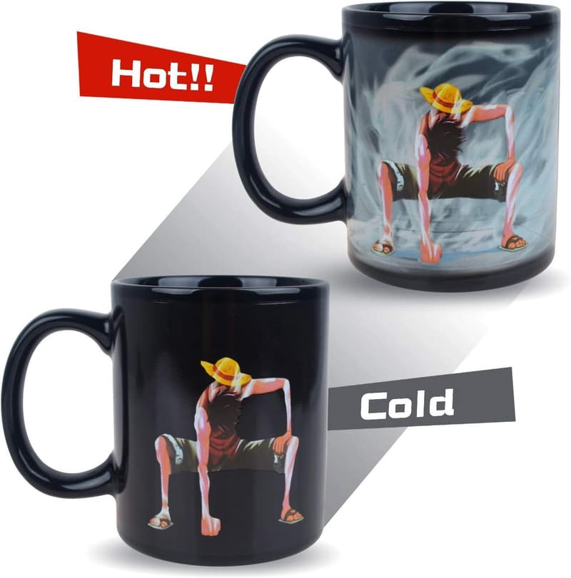 Heat-Sensitive Color Changing Anime Coffee Mug for Christmas