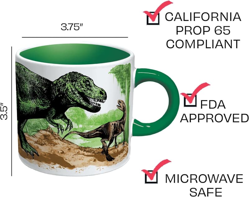 Color Changing Disappearing Dino Mug - 12 fl oz