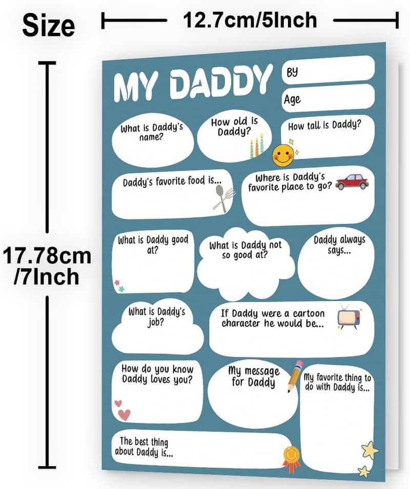 Father's Day Funny Card & Gifts from Kids