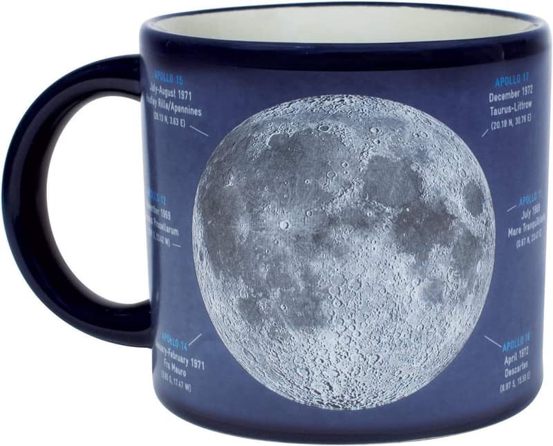 Heat Changing Moon Mug - Astrological Designs Appear with Coffee
