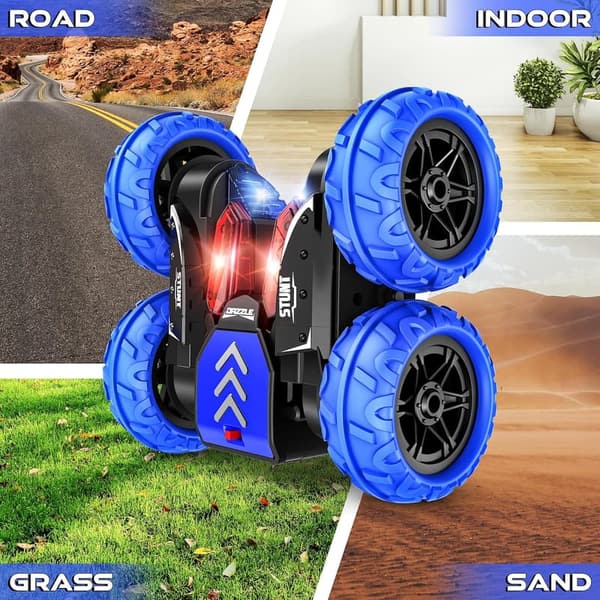 Rechargeable 4WD Stunt RC Car for Kids 3-12 Years
