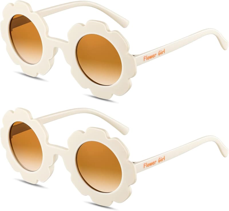 Flower Girl Proposal Gift: Round Sunglasses for Kids