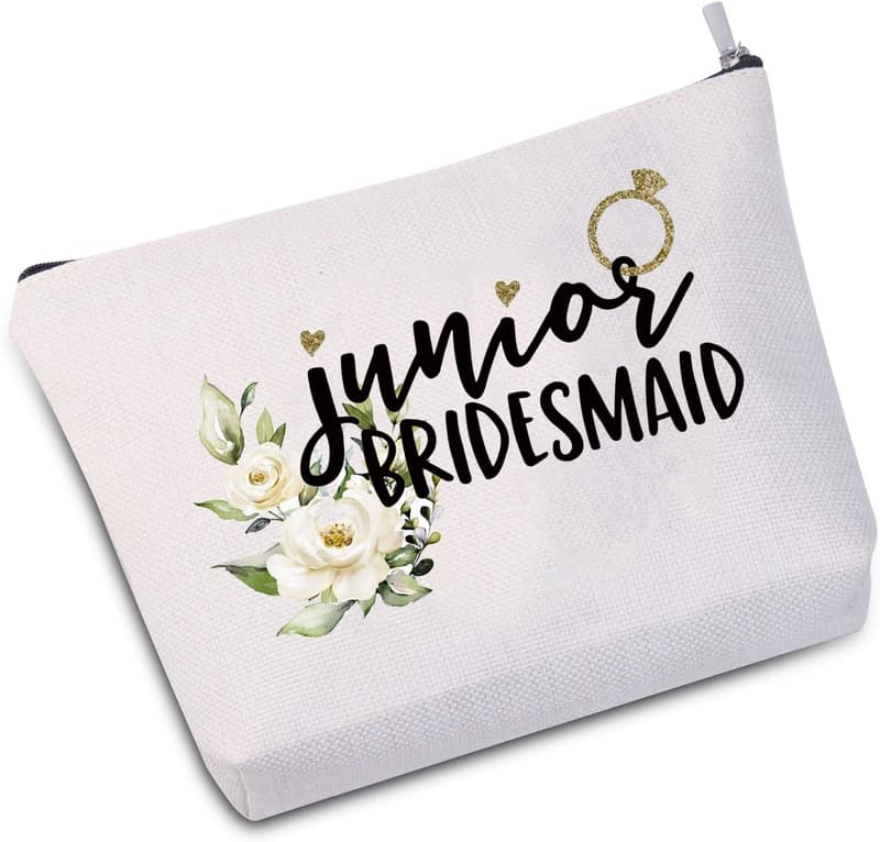 Junior Bridesmaid Makeup Bag - Ideal Bridal Party Gift