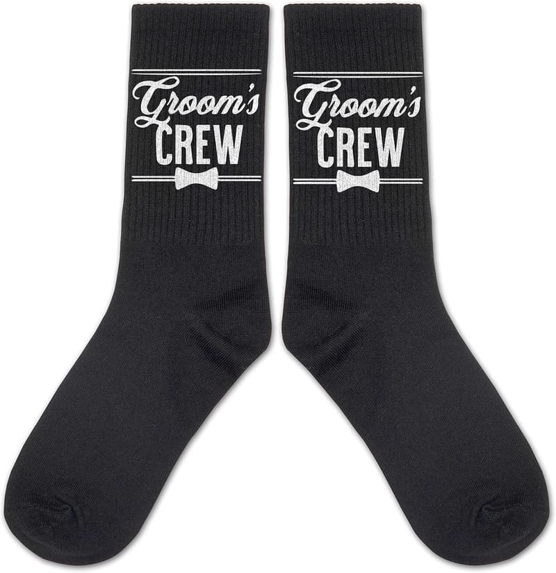 Groom's Wedding Socks for Groomsmen and Fathers