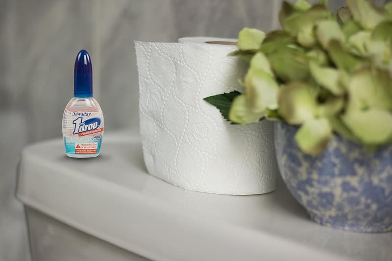 Mint-Scented Toilet Drops - Powerful Deodorizer, 0.67 fl oz