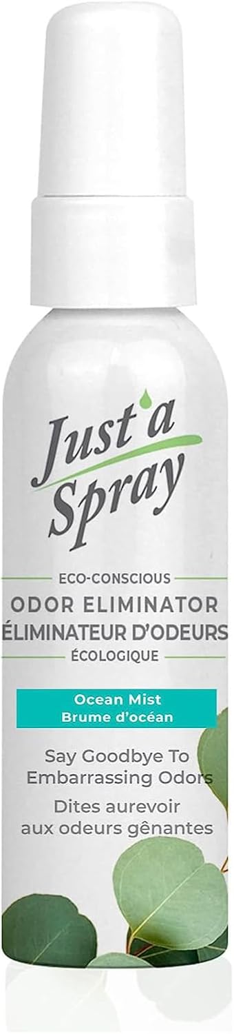 Ocean Mist Odor Eliminator Spray - Safe for People & Pets - 1.85 oz