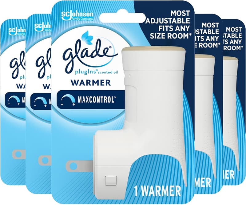 Glade PlugIns Scented Air Freshener Warmer, 5 Count