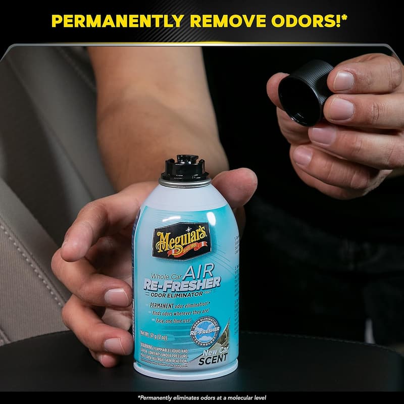 New Car Air Freshener Mist - Meguiar's Odor Eliminator, 2 oz
