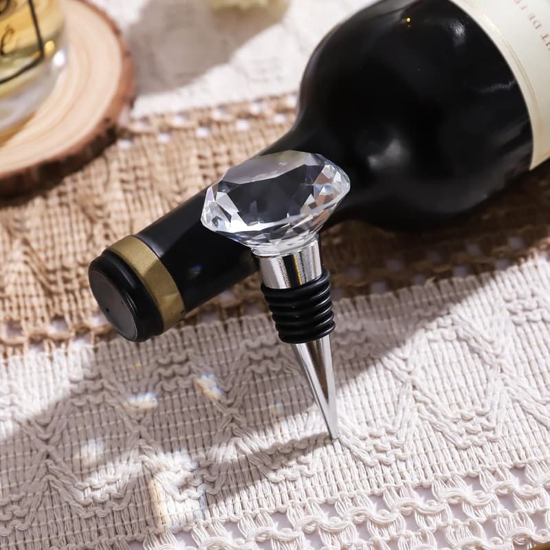 Engagement Gift Set: 4-Piece Couple's Wine Accessories