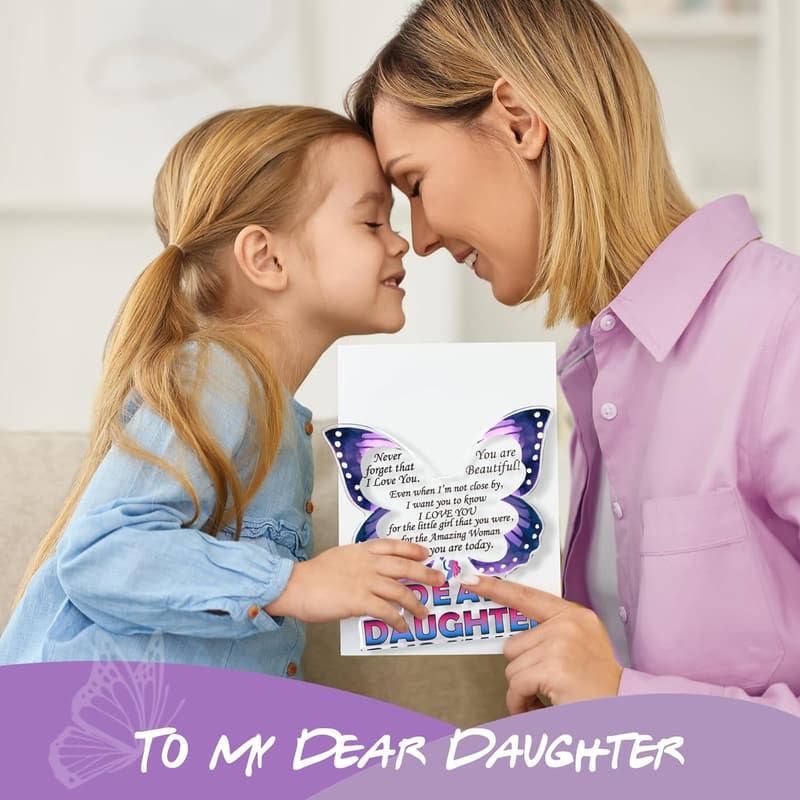 Inspirational Butterfly Plaques for Daughter's Birthday or Mother's Day
