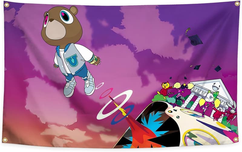 Kanye Album Cover Tapestry - 3x5 Feet Wall Decor for Rooms