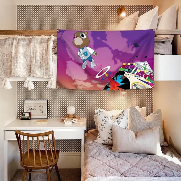 Kanye Album Cover Tapestry - 3x5 Feet Wall Decor for Rooms