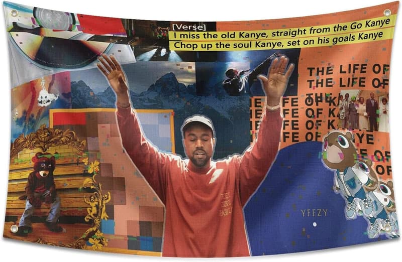 Old Kanye 3x5 Ft Flag - Funny Banner for Man Cave & Parties
