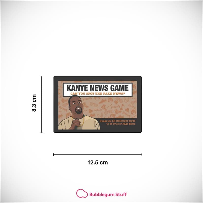 Kanye Fake News Quote Game - Fun Card Game for All Ages