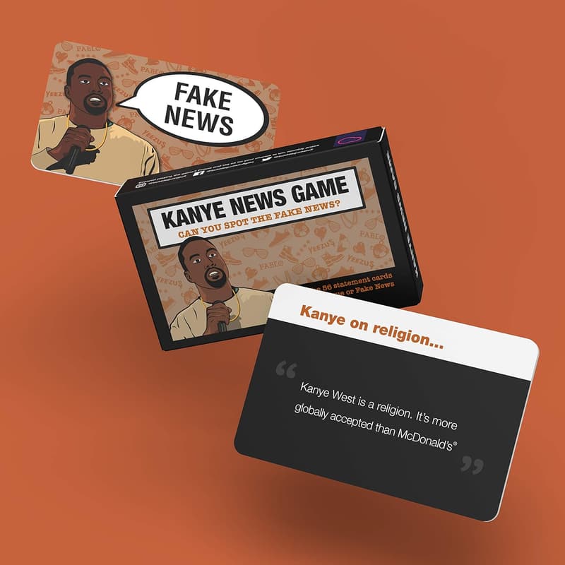 Kanye Fake News Quote Game - Fun Card Game for All Ages