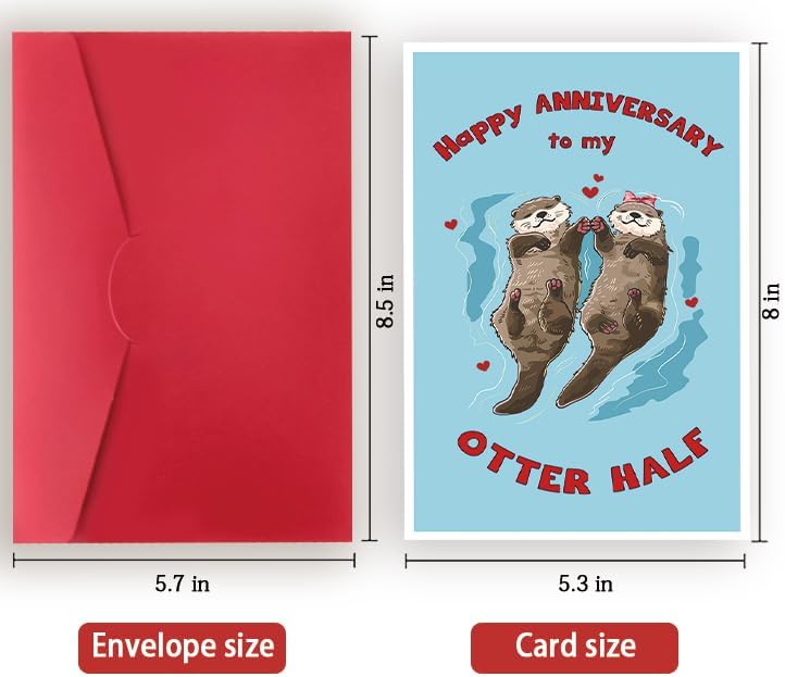 Romantic Anniversary Card for Couples