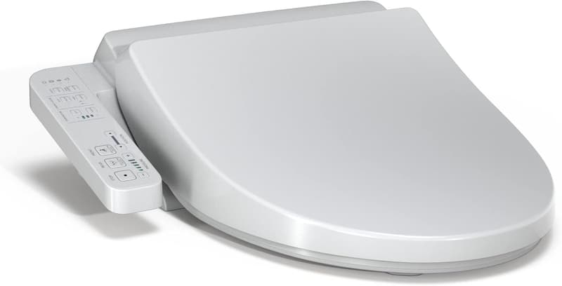 Heated Elongated Bidet Toilet Seat with SoftClose Lid
