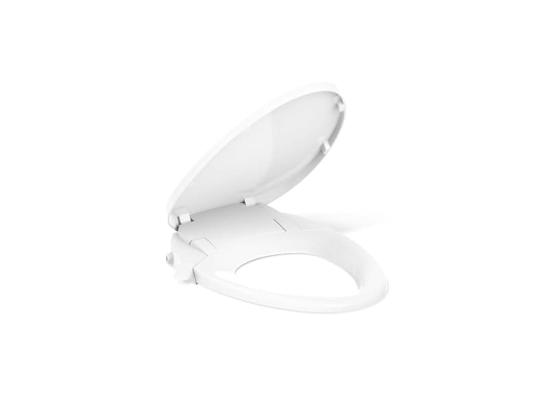 Kohler Manual Elongated Bidet Toilet Seat with Quiet-Close Lid