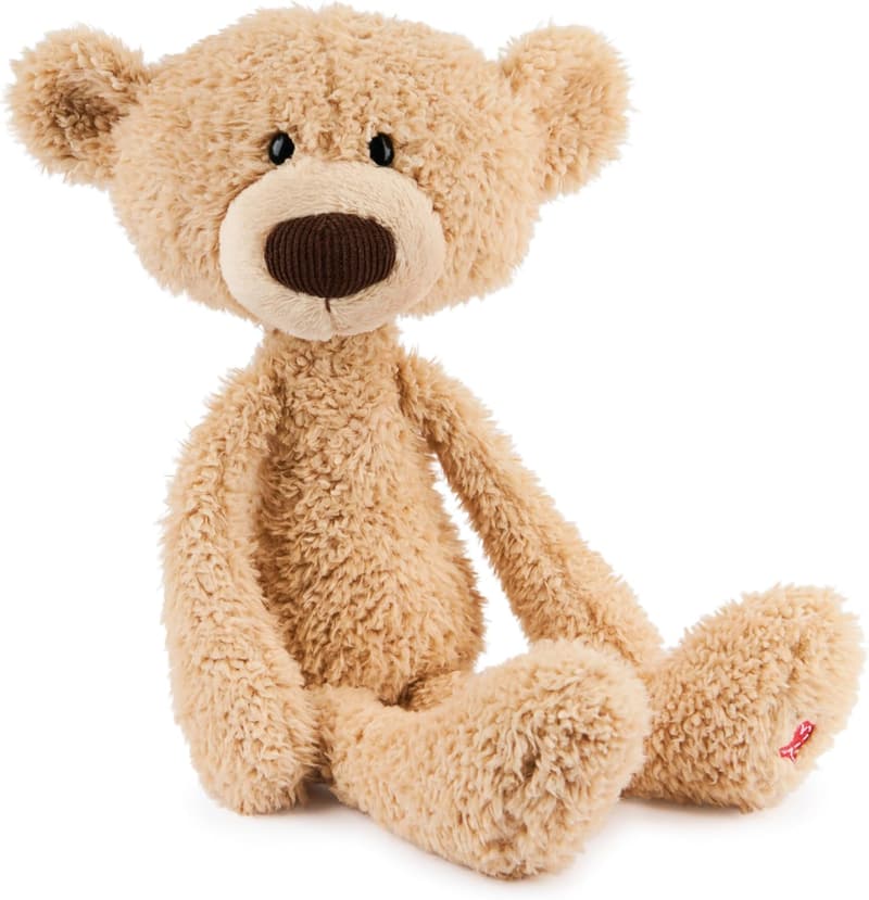 Classic Beige Toothpick Teddy Bear Stuffed Animal, 15”