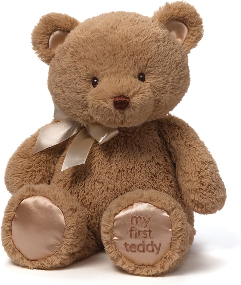 My First Teddy Bear - Ultra Soft Plush Toy for Babies