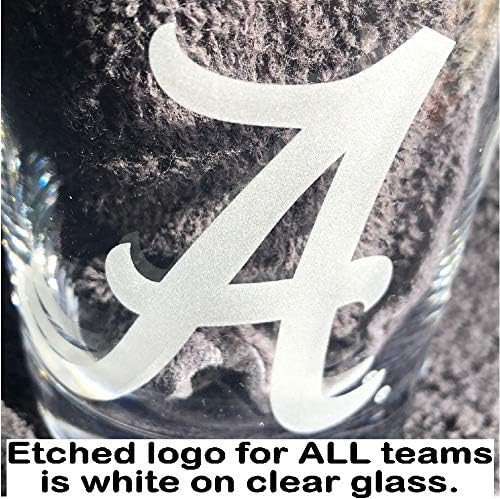 Kentucky Wildcats Etched Rocks Glass Set (2)