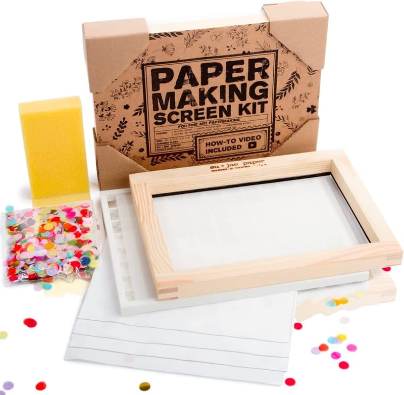 A5 Waterproof Paper Making Kit for Modern Art Projects