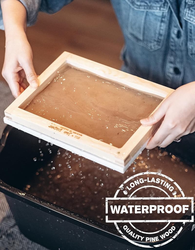 A5 Waterproof Paper Making Kit for Modern Art Projects
