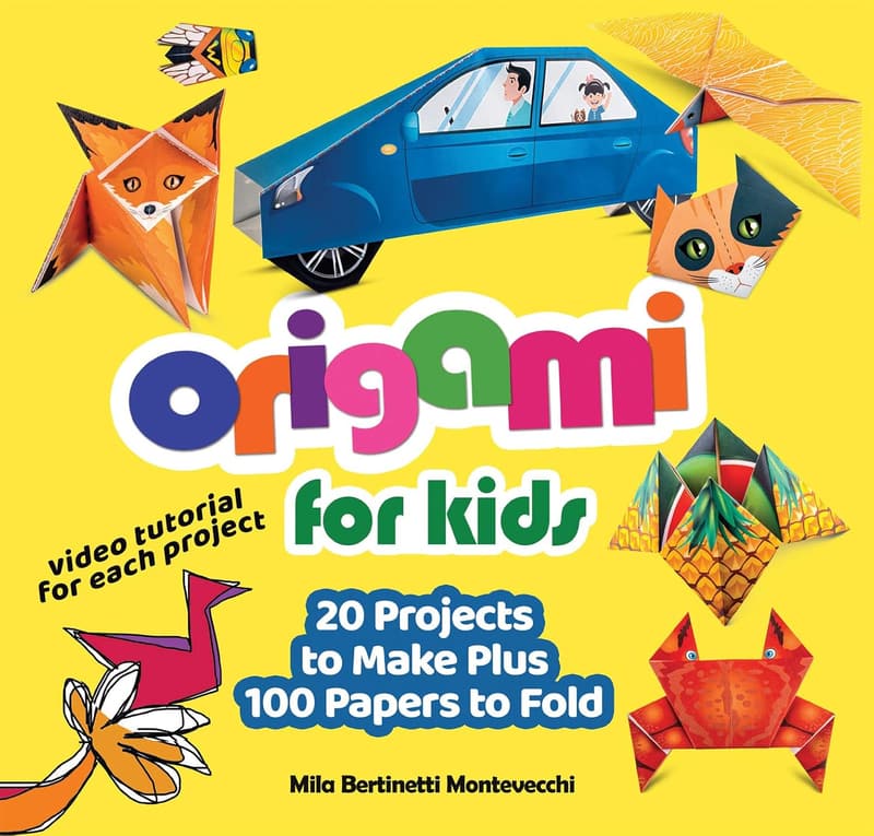 Kids' Origami Kit: 20 Fun Projects + 100 Folding Papers