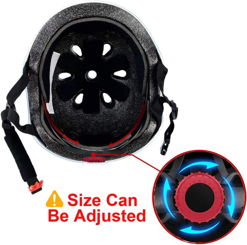 Kids Bike Helmet with Protective Gear Set for Ages 2-8