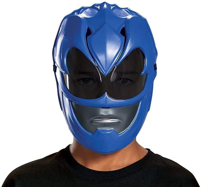 Blue Power Ranger Mask for Boys