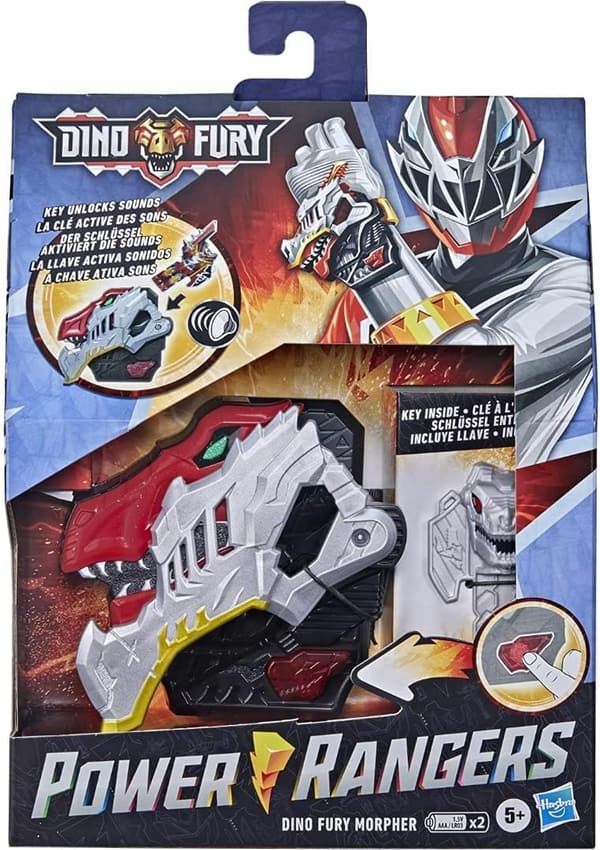 Dino Fury Morpher Electronic Toy with Lights & Sounds for Kids