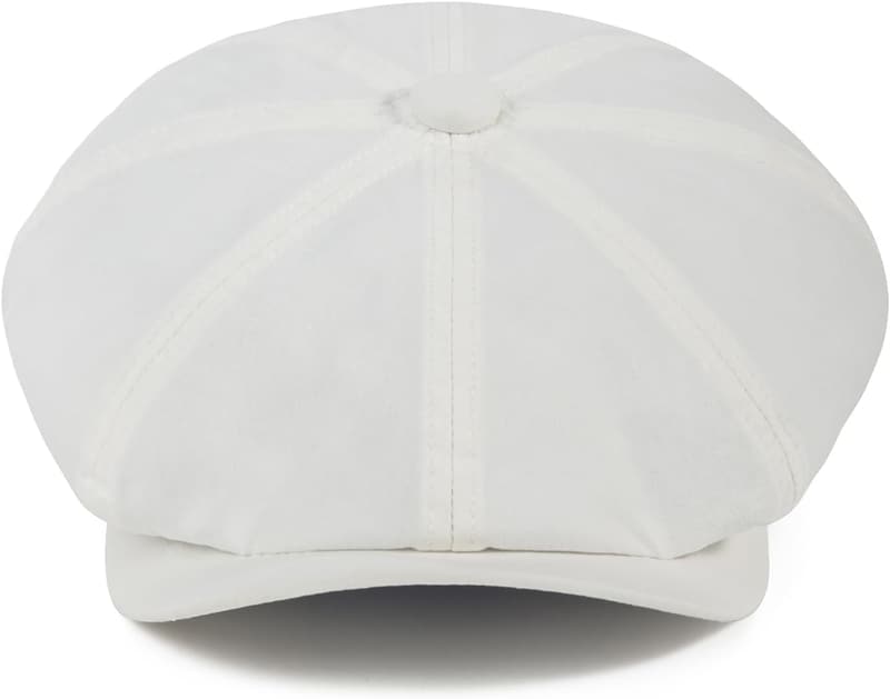 Vintage Cotton Newsboy Cap for Men