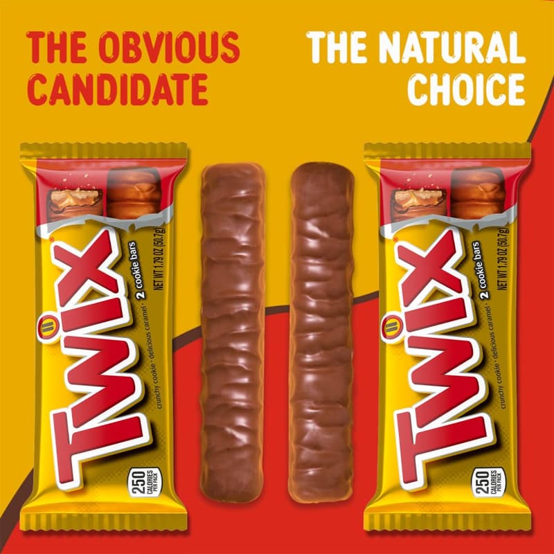 TWIX Caramel Chocolate Cookie Bars - Bulk 36-Count Box