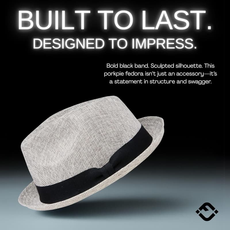 Summer Fedora Hat - Unisex Stylish Sun Protection for Travel