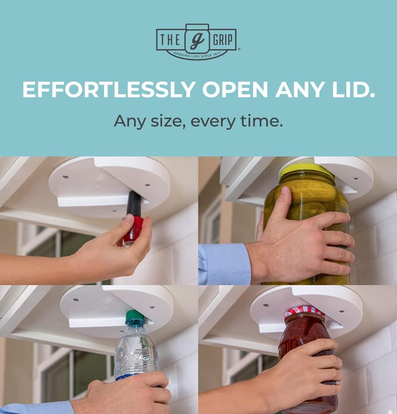 Under Cabinet Jar Opener for Seniors with Arthritis