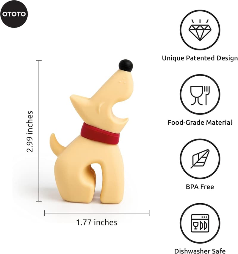 OTOTO Funny Spoon Holder - Unique Kitchen Spoon Rest