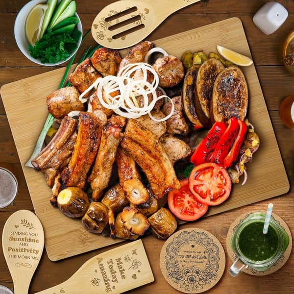 Happy Retirement Cutting Board Gift Set for Women