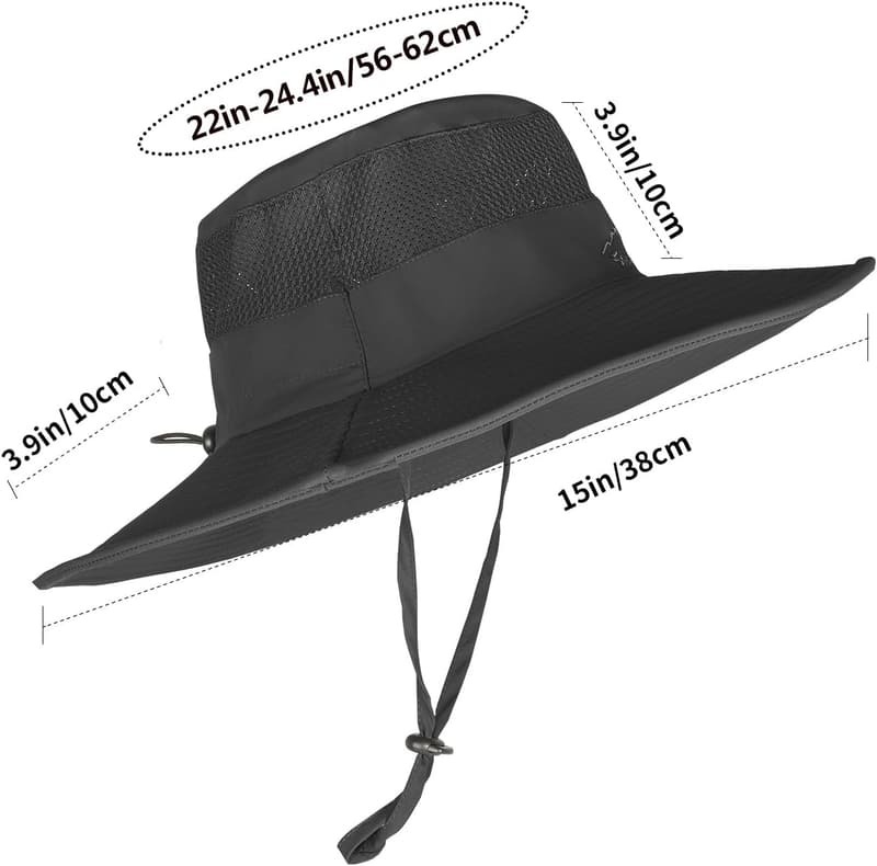 Summer Fishing Hat for Men and Women - UPF 50+ Wide Brim