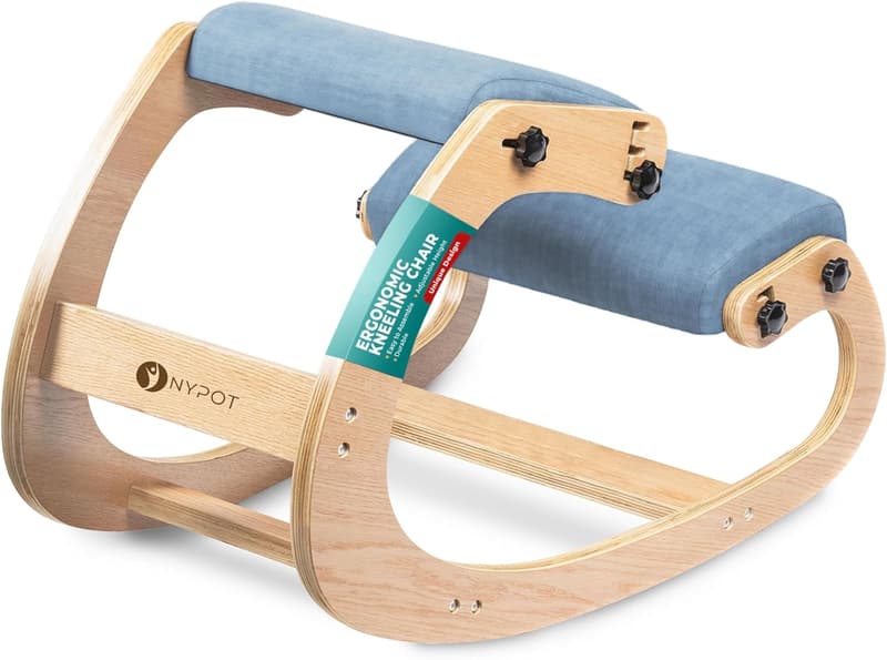Ergonomic Kneeling Chair for Posture Correction and Back Support