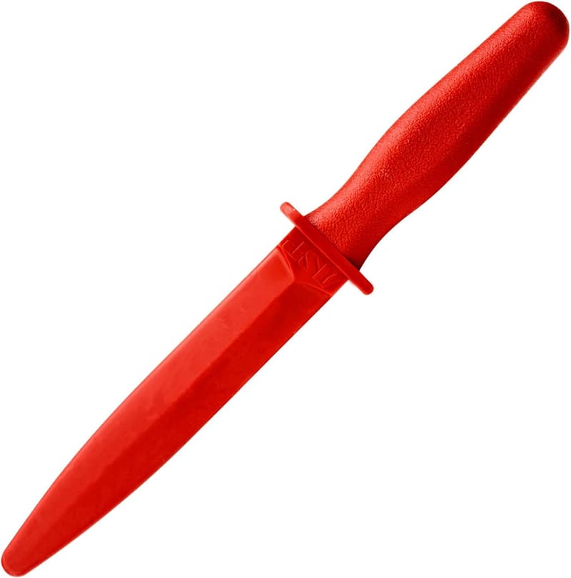 ASP Red Training Knife for Martial Arts and Tactical Defense