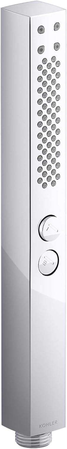 KOHLER Shift + Square Handheld Showerhead, Polished Chrome