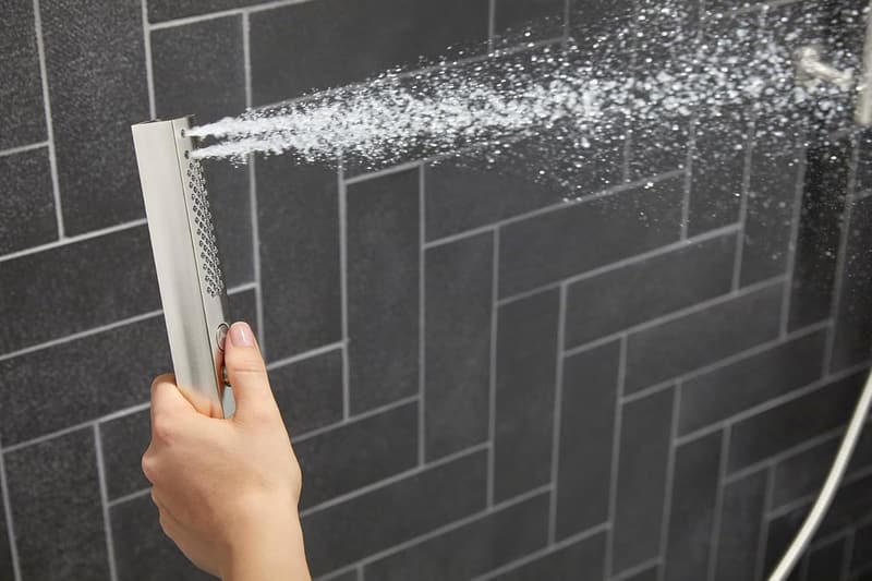 KOHLER Shift + Square Handheld Showerhead, Polished Chrome