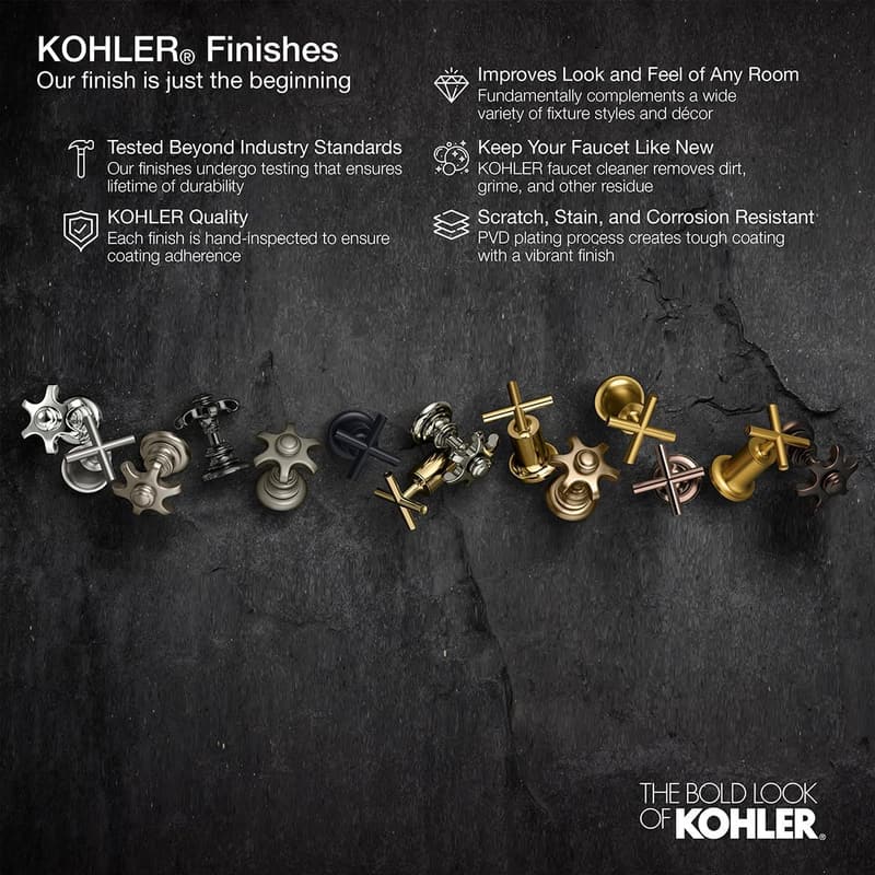 KOHLER Shift + Square Handheld Showerhead, Polished Chrome