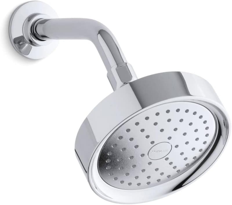 Polished Chrome Fixed Showerhead by KOHLER