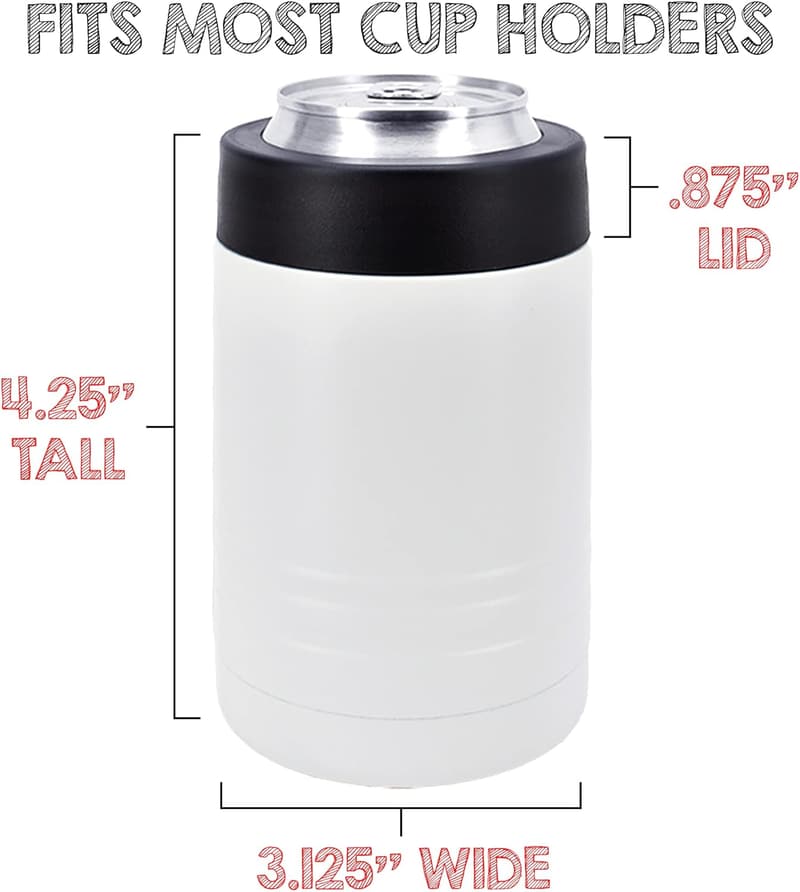 Stainless Steel 12 oz Vacuum Insulated Beverage Cooler