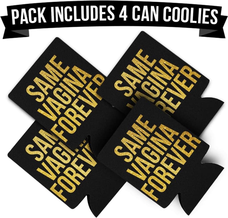 Bachelor Party Can Coolies - Set of 4 Fun Favors