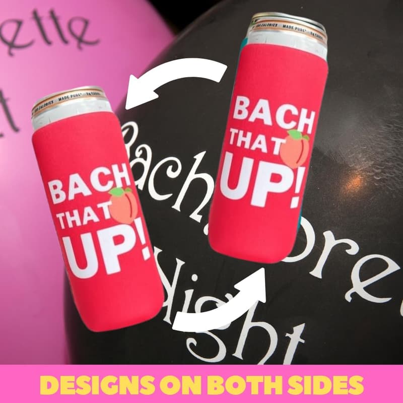 Bachelorette Party Neoprene Coozies - 7 Pack for Celebrations