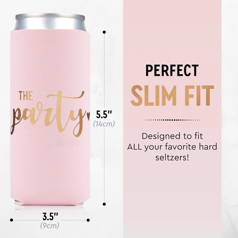Bachelorette Party Can Coolers - Set of 12